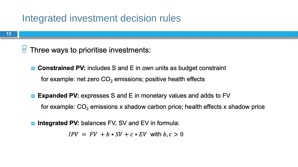 Corporate Finance for Long-Term Value Chapter 6: - slide 13 of 23