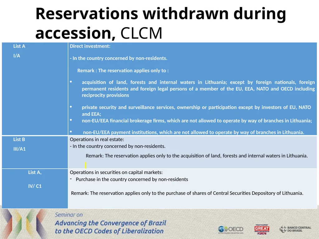 Challenges and benefits of the accession process – - slide 4 of 8