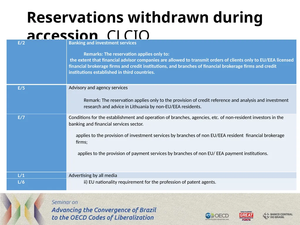 Challenges and benefits of the accession process – - slide 5 of 8