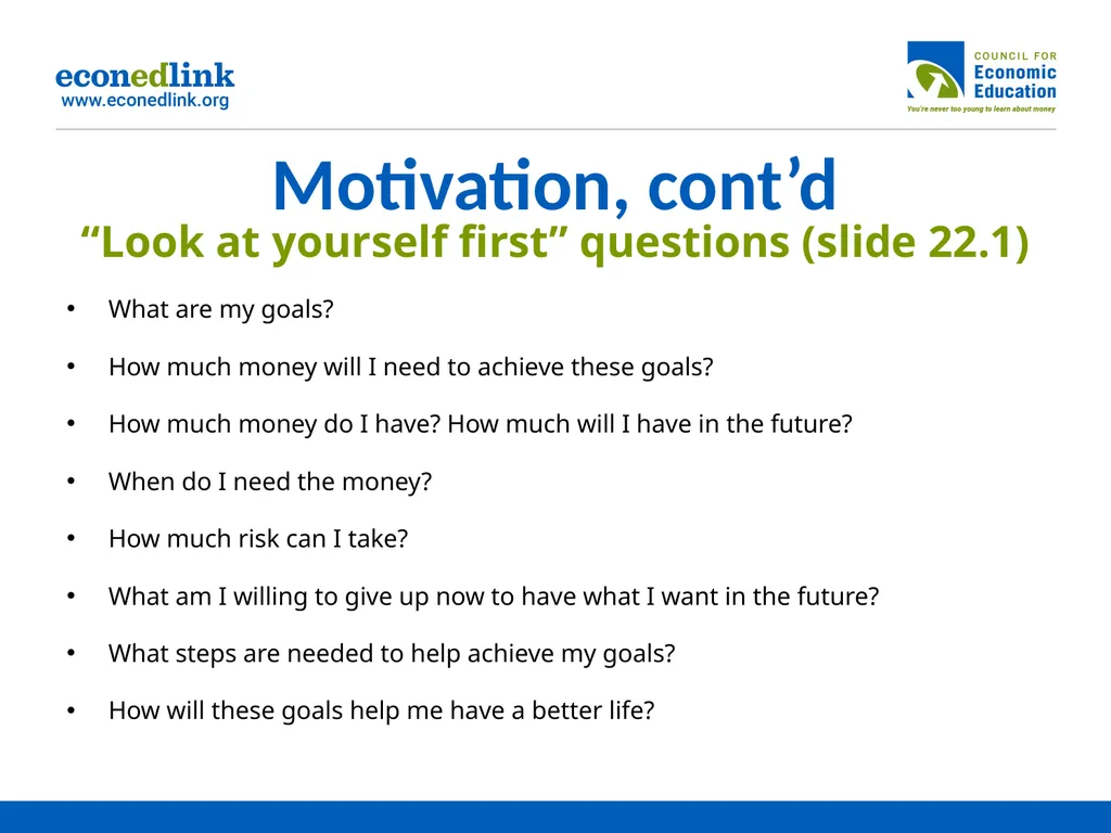Financial Fitness for Life, Chapter 22: Financial - slide 10 of 30