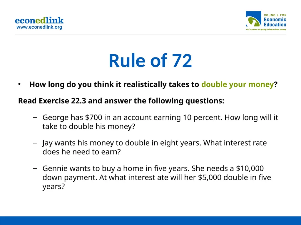 Financial Fitness for Life, Chapter 22: Financial - slide 19 of 30