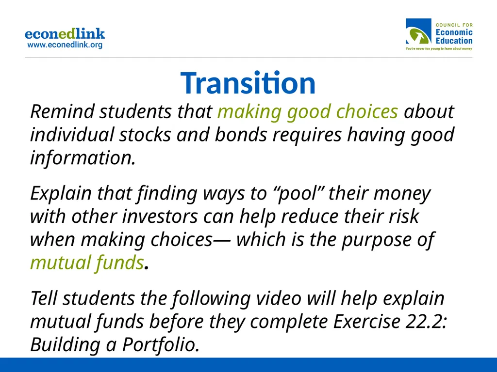 Financial Fitness for Life, Chapter 22: Financial - slide 15 of 30