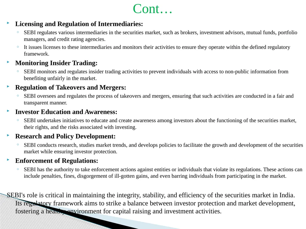 Investor Protection Dr. Muzaffar Ahmad Dar The - slide 3 of 11