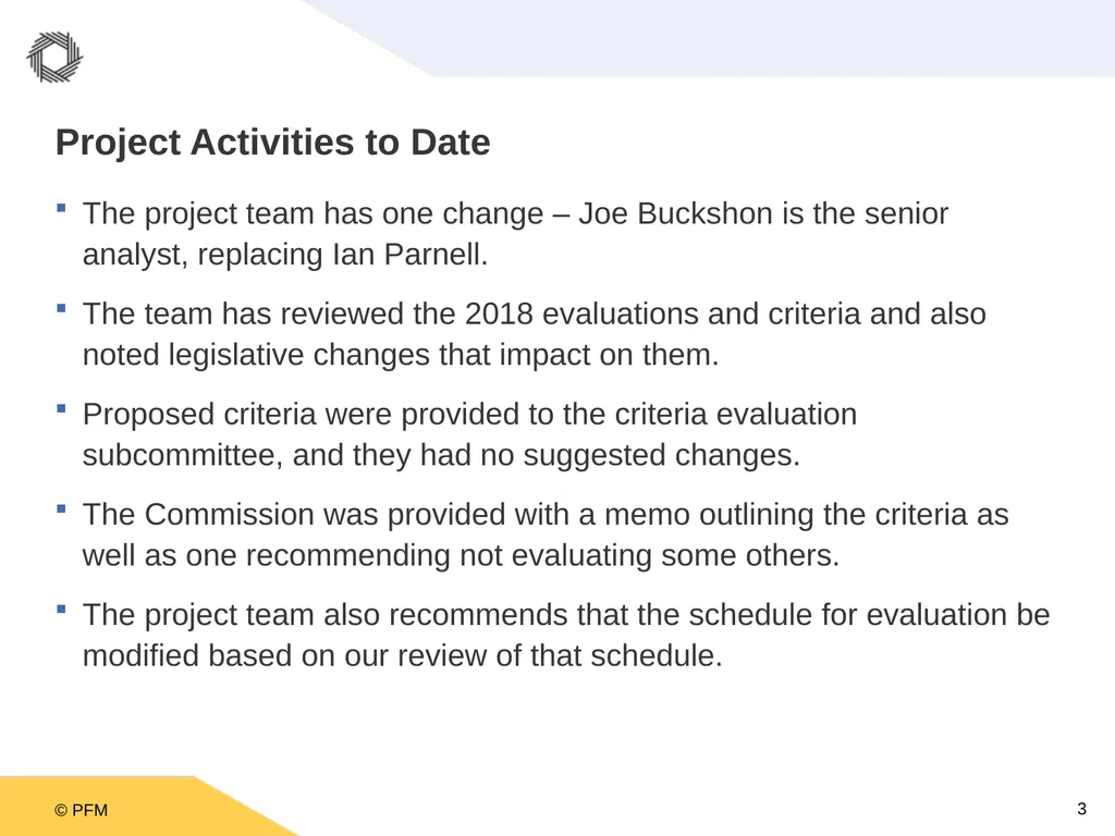 Oklahoma Incentive Evaluation Commission Criteria - slide 3 of 33