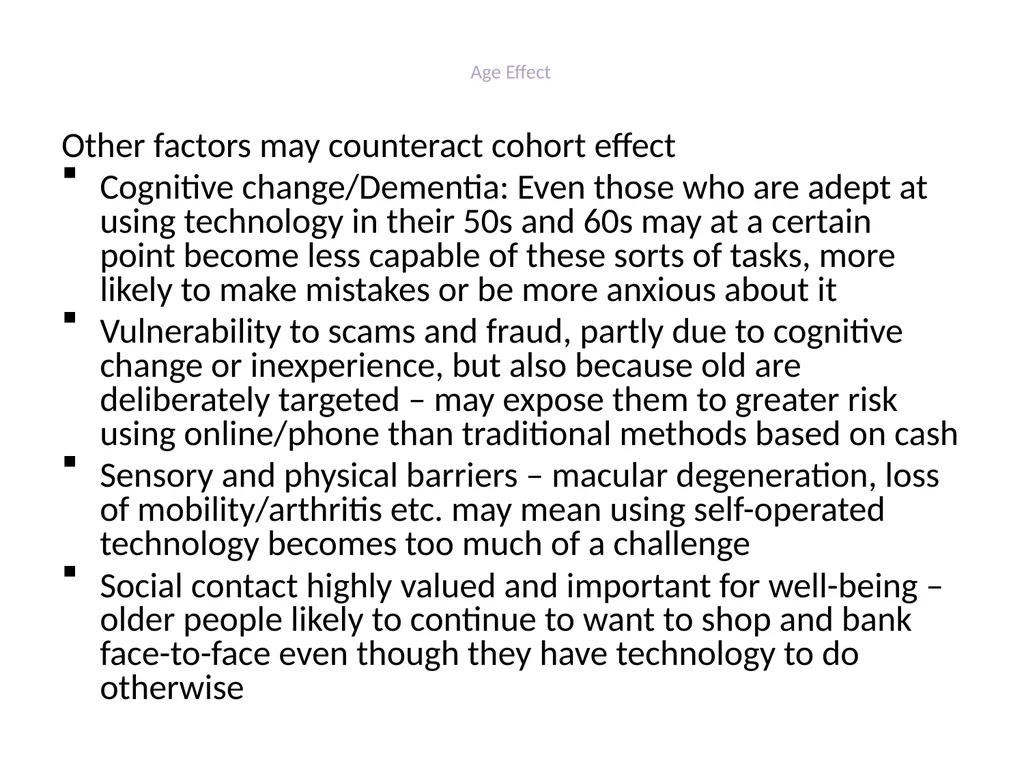 The Finance Foundation Is age a factor in - slide 34 of 43