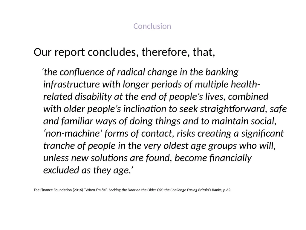 The Finance Foundation Is age a factor in - slide 35 of 43