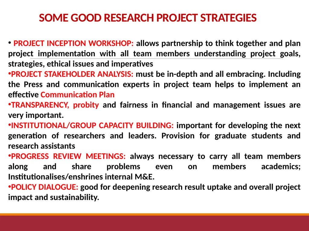 Prof Mike Faborode, Secretary General, Committee - slide 8 of 21