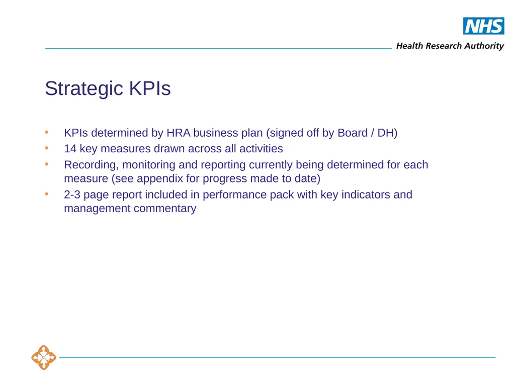 Health Research Authority Performance report - slide 4 of 6