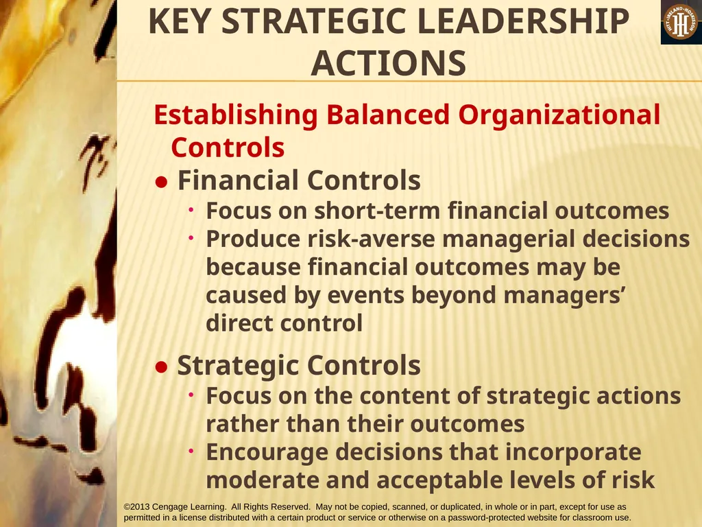PART 3: STRATEGIC ACTIONS: STRATEGY IMPLEMENTATION - slide 44 of 48