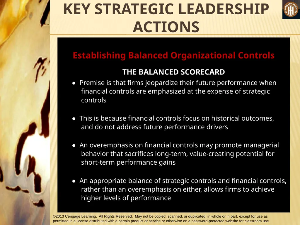PART 3: STRATEGIC ACTIONS: STRATEGY IMPLEMENTATION - slide 46 of 48