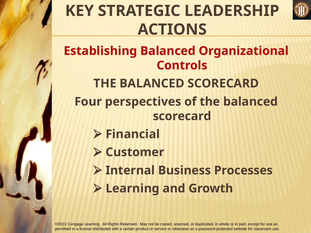 PART 3: STRATEGIC ACTIONS: STRATEGY IMPLEMENTATION - slide 47 of 48