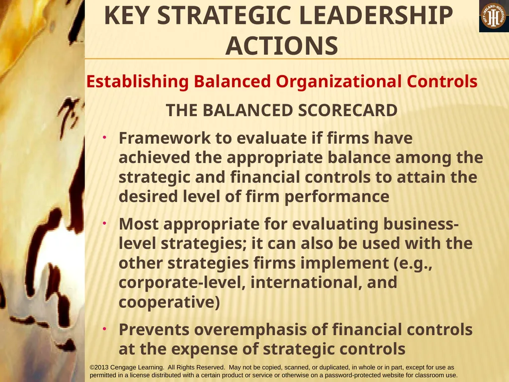 PART 3: STRATEGIC ACTIONS: STRATEGY IMPLEMENTATION - slide 45 of 48