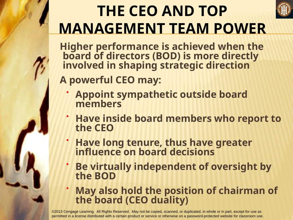 PART 3: STRATEGIC ACTIONS: STRATEGY IMPLEMENTATION - slide 20 of 48