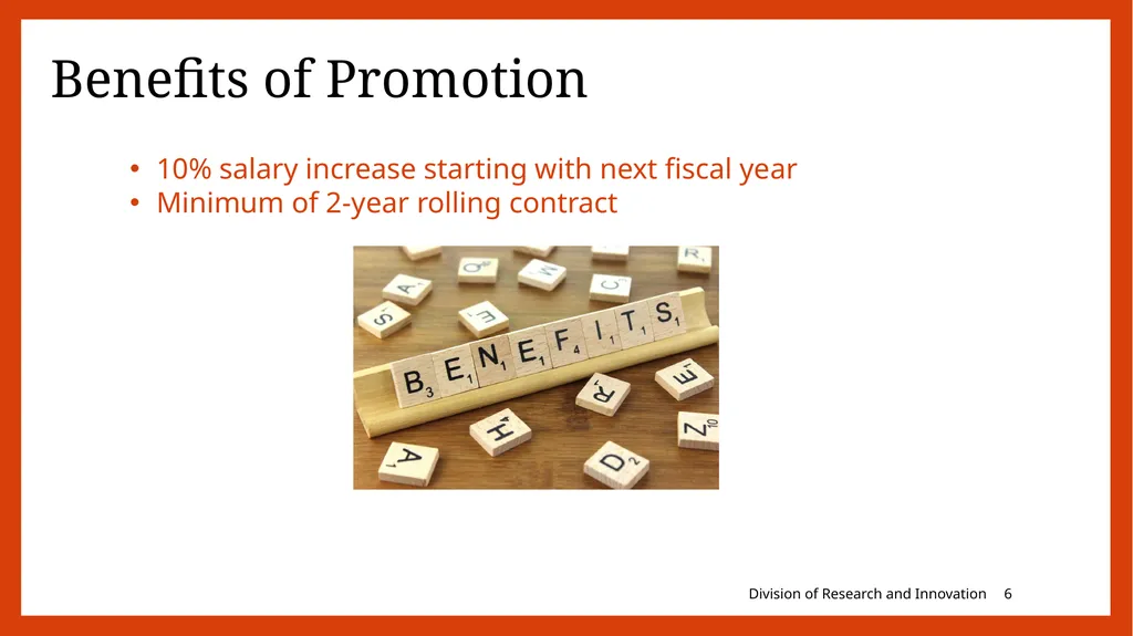FIXED-TERM PROMOTION PROCESS Outline Promotion - slide 6 of 14