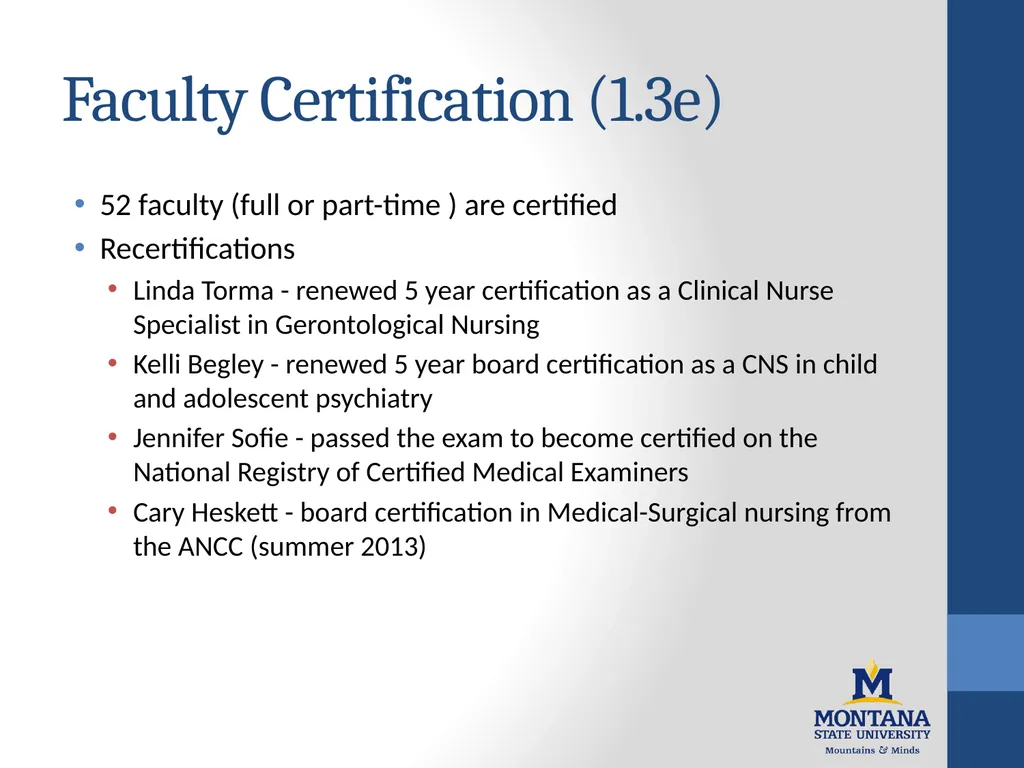 College of Nursing 2013-2014 Academic Year - slide 8 of 30