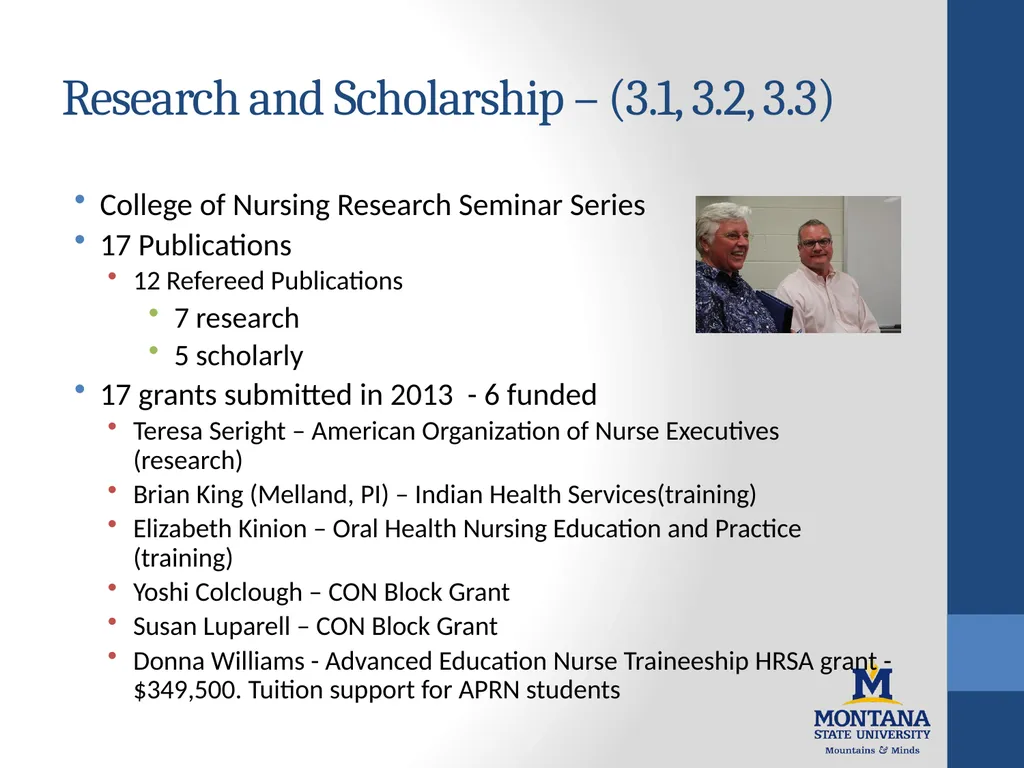 College of Nursing 2013-2014 Academic Year - slide 17 of 30