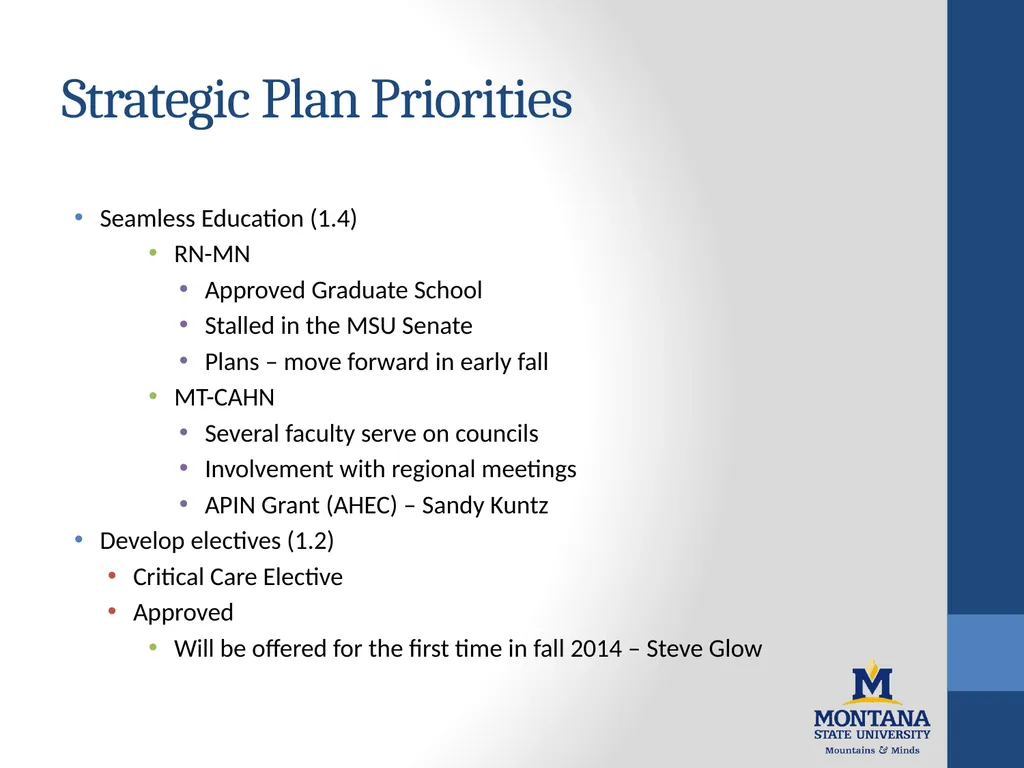 College of Nursing 2013-2014 Academic Year - slide 9 of 30