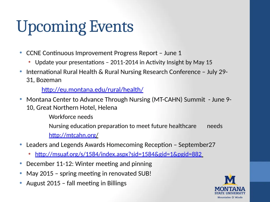 College of Nursing 2013-2014 Academic Year - slide 29 of 30
