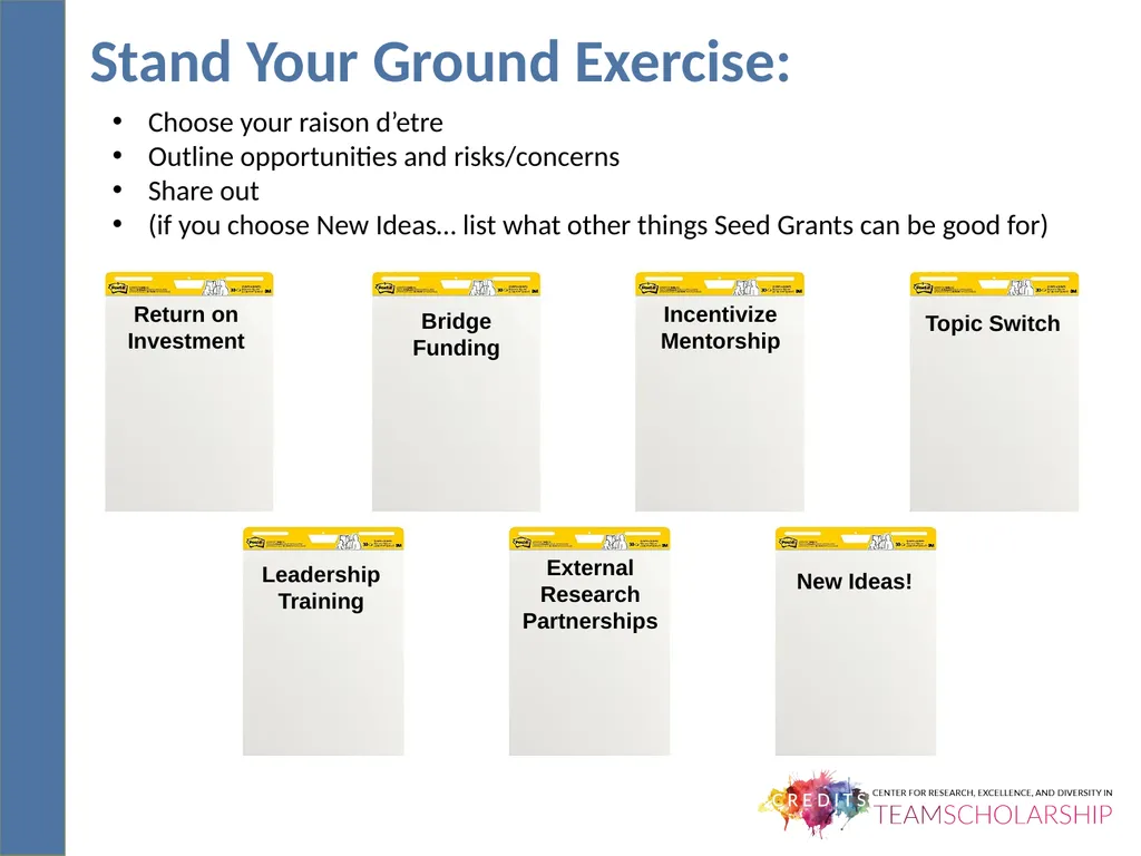 What is a Seed Grant Good For? What does “seed - slide 5 of 11