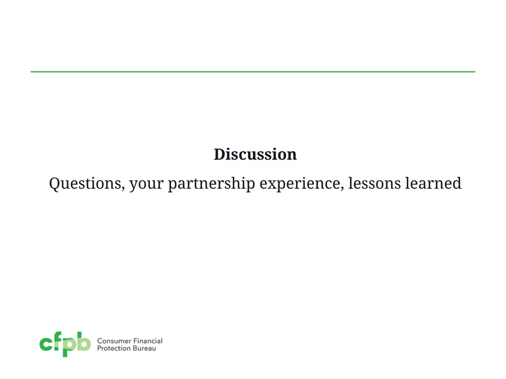Research Partnerships with Financial Service - slide 11 of 11