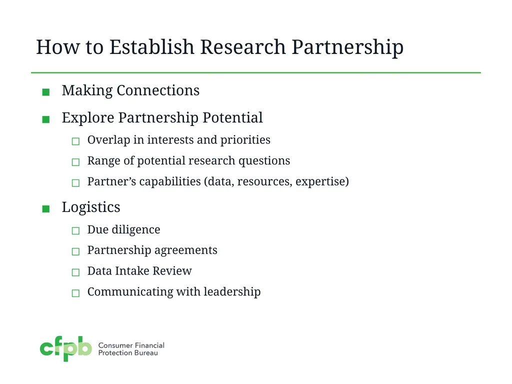 Research Partnerships with Financial Service - slide 9 of 11