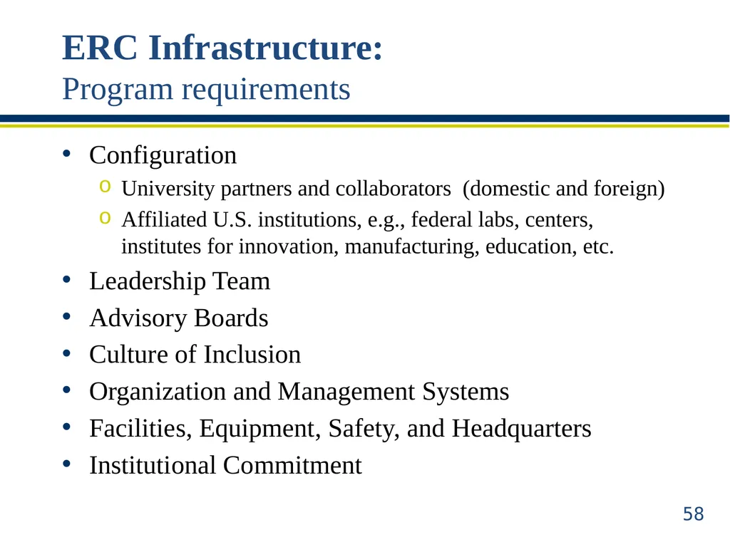 ERC Solicitation 15-589 Webinar Engineering - slide 58 of 74
