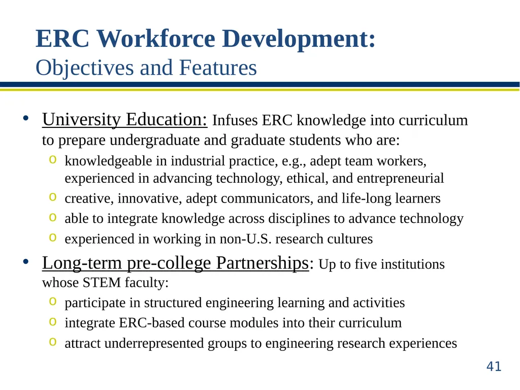 ERC Solicitation 15-589 Webinar Engineering - slide 41 of 74