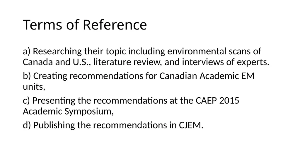 CAEP Academic Symposium Funding Panel May 30, 2015 - slide 4 of 43