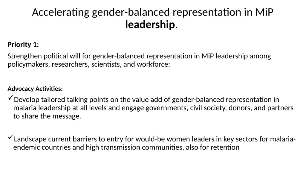 Accelerating a Gender-Transformative Approach to - slide 3 of 10