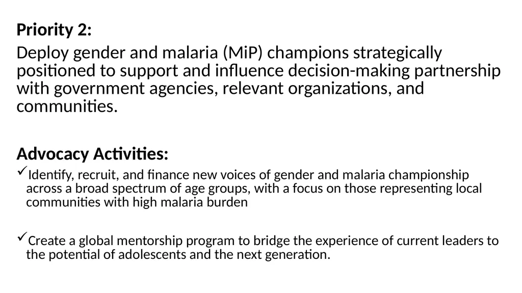 Accelerating a Gender-Transformative Approach to - slide 4 of 10