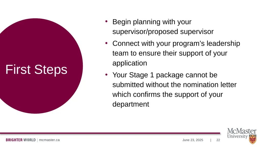 Information Session Vanier Doctoral – Canada - slide 22 of 52