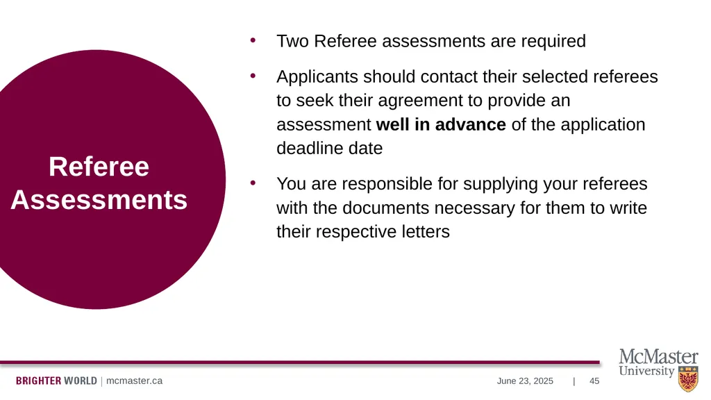 Information Session Vanier Doctoral – Canada - slide 45 of 52