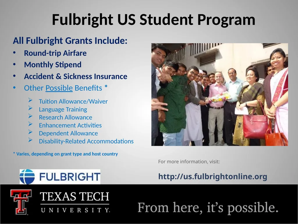 Fellowships and Funding FY 2025 Tim Dallas, PhD - slide 11 of 28