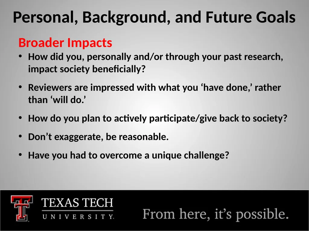 Fellowships and Funding FY 2025 Tim Dallas, PhD - slide 21 of 28