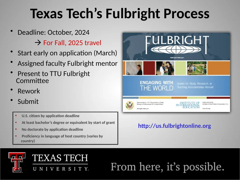Fellowships and Funding FY 2025 Tim Dallas, PhD - slide 10 of 28