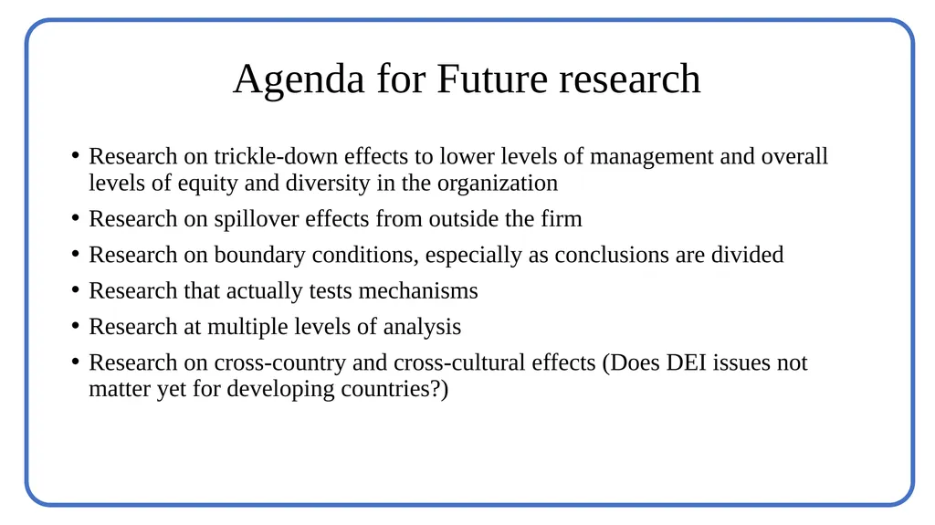 Closing the gap? A systematic review on the - slide 14 of 17