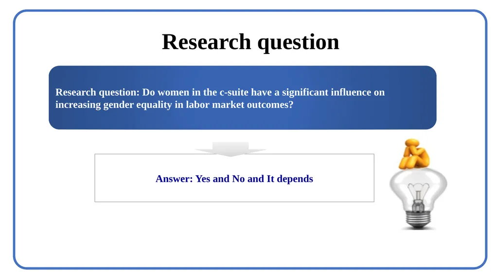 Closing the gap? A systematic review on the - slide 3 of 17