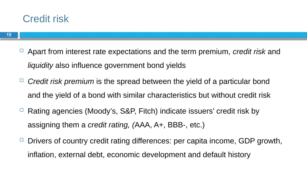 Corporate Finance for Long-Term Value Chapter 4: - slide 15 of 23