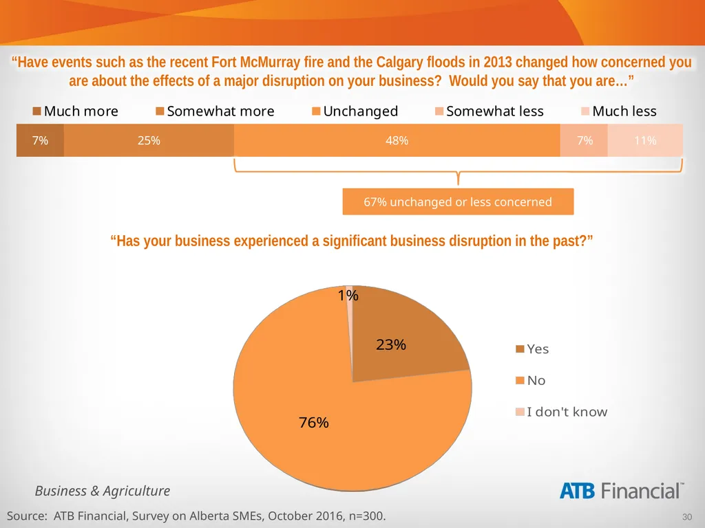 Alberta Business Beat Volume 15, October 2016 - slide 30 of 38