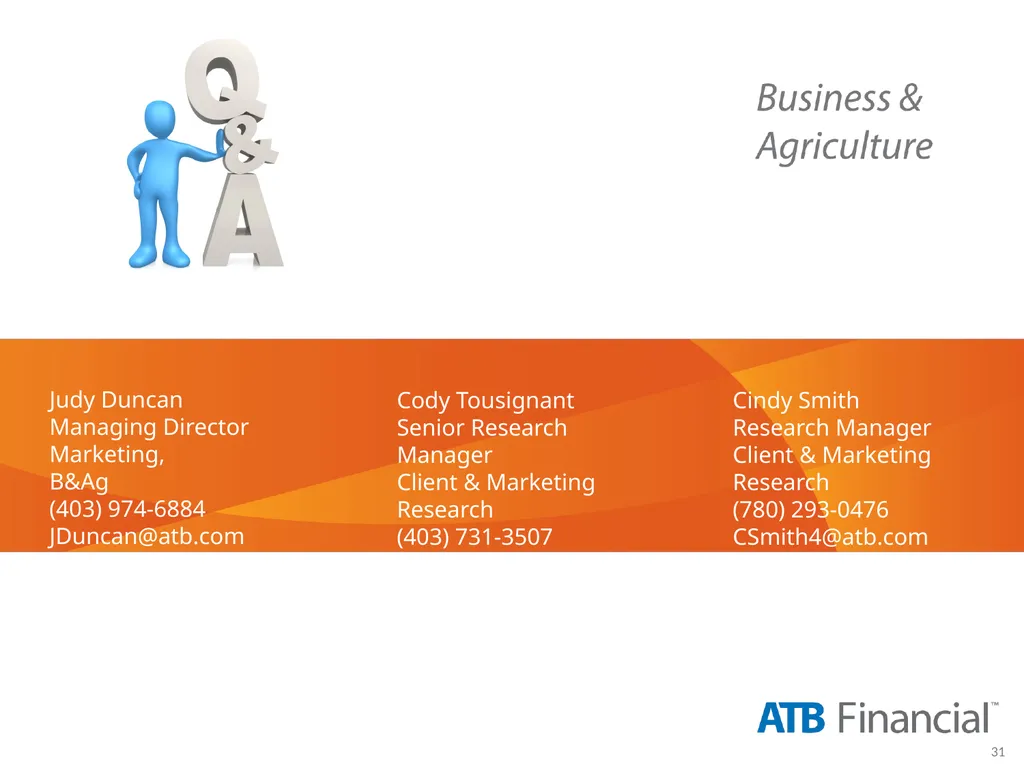 Alberta Business Beat Volume 15, October 2016 - slide 31 of 38