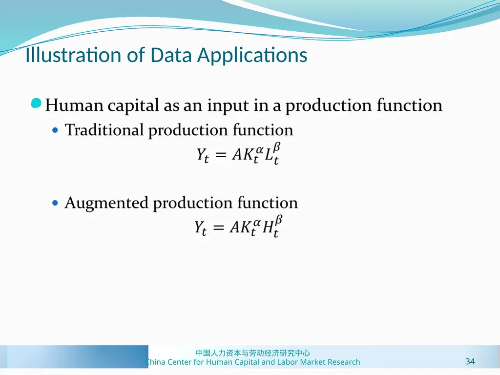 Human Capital Estimates in China: New Panel Data - slide 34 of 41