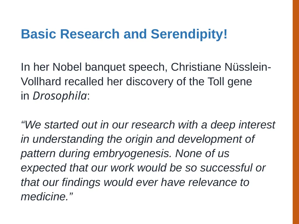Translating Basic Research to Benefit Society - slide 6 of 30