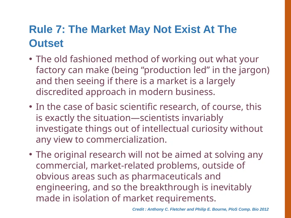 Translating Basic Research to Benefit Society - slide 23 of 30