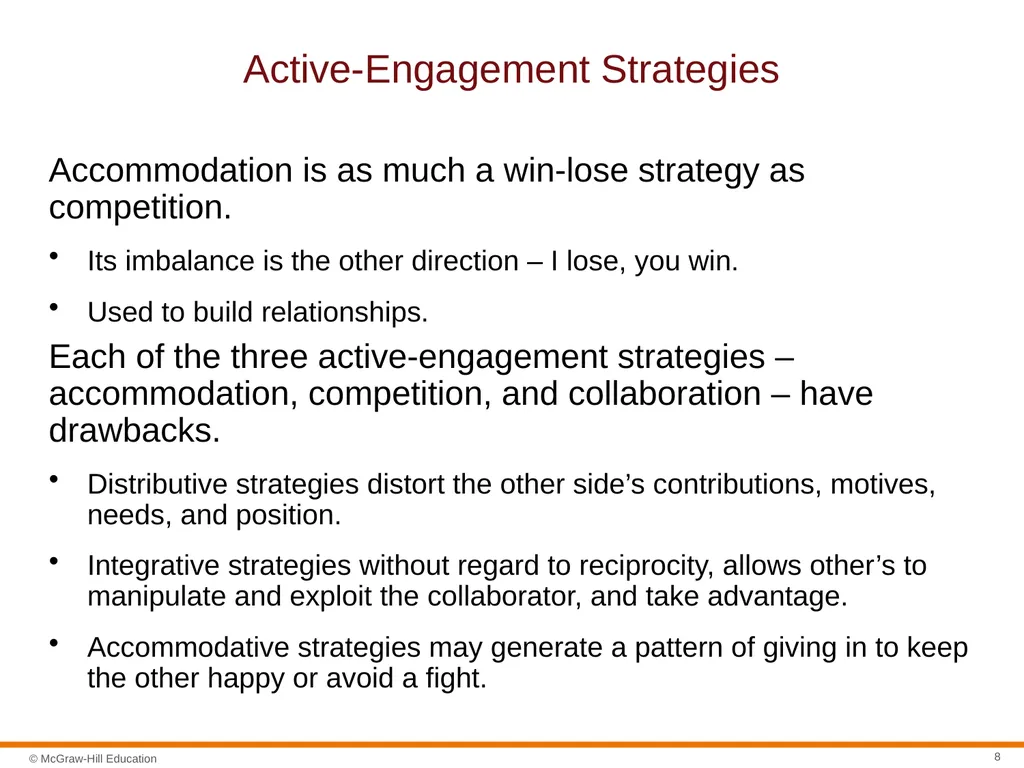 Negotiation Section 01: Negotiation Fundamentals - slide 8 of 22