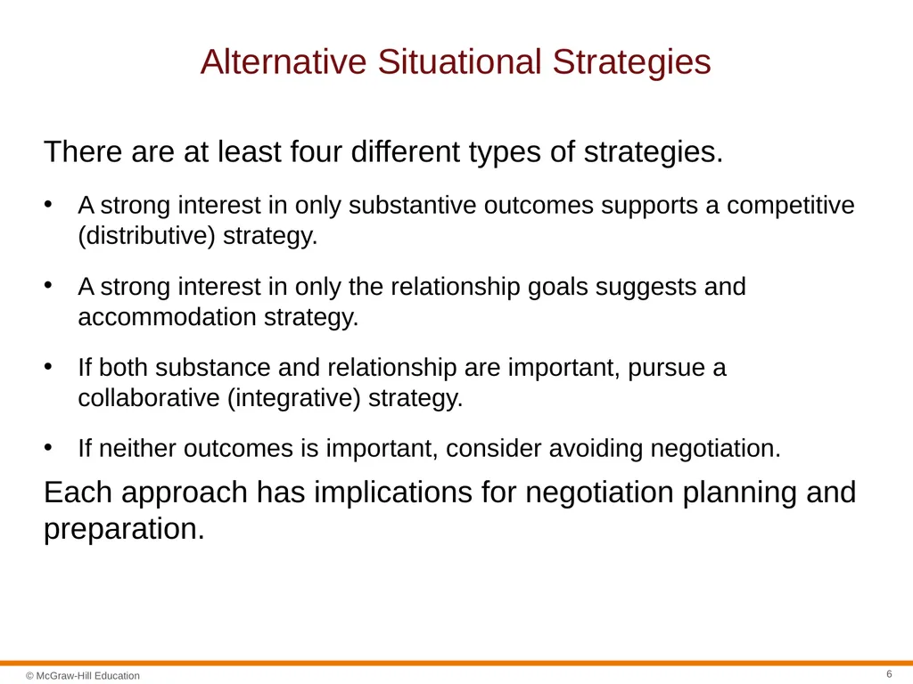 Negotiation Section 01: Negotiation Fundamentals - slide 6 of 22