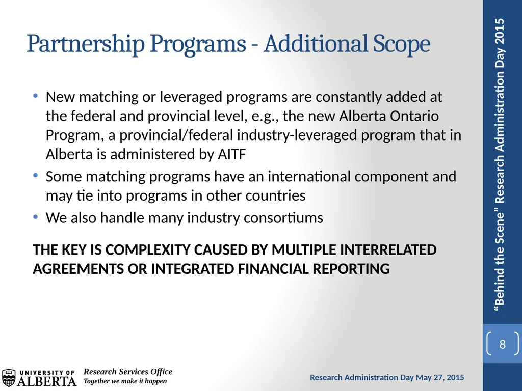 Demystifying Partnership and Institutional - slide 8 of 19