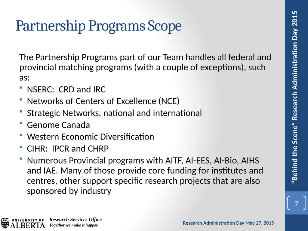 Demystifying Partnership and Institutional - slide 7 of 19