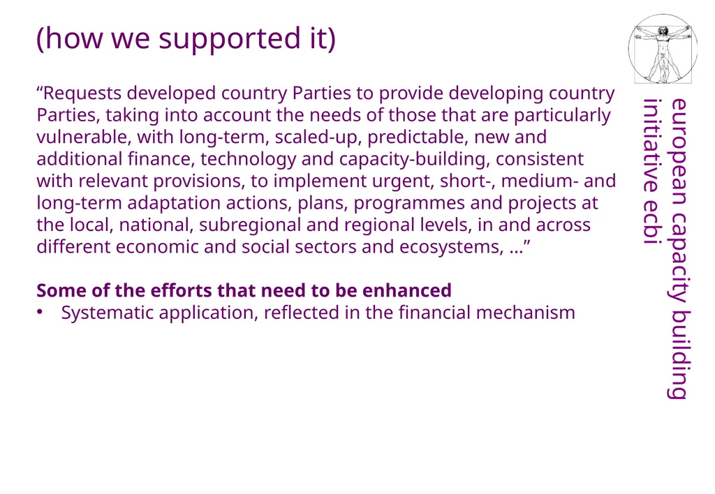 Adaptation in the Paris Agreement Ambition and - slide 11 of 12
