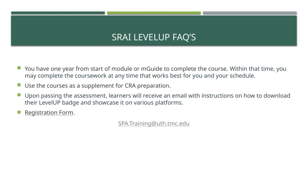 AURA Assembly of University research - slide 31 of 38