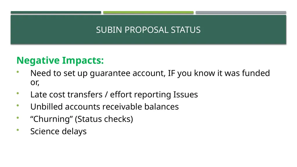 AURA Assembly of University research - slide 22 of 38